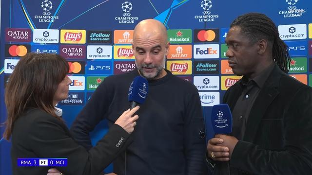 开云在线-瓜迪奥拉：我们要祝贺皇马，第二回合我们会再次发起挑战